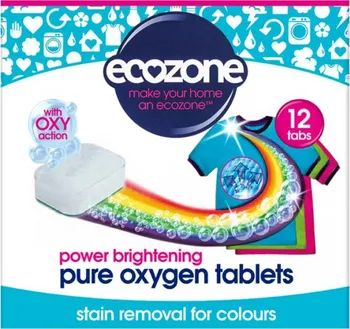 Tableta na praní Ecozone Oxy tablety na barevné prádlo 12 ks