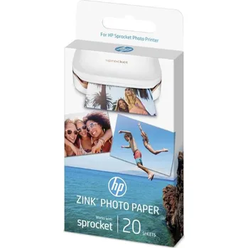 Fotopapír HP Zink 5 x 7,6 cm 20 ks