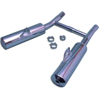 Koncovka výfuku Marving Výfuk MARVING - EN 500 homologovaný - pár - O110 chrom