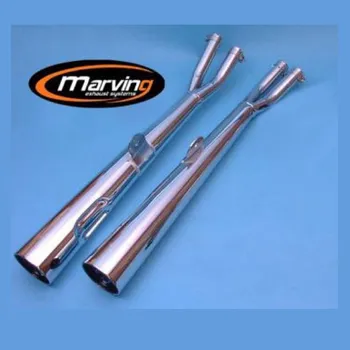Koncovka výfuku Marving Výfuk MARVING MARVI GS 850 G homologovaný - pár - chrom