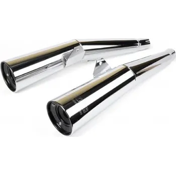 Koncovka výfuku Marving Výfuk MARVING MASTER CB 750 homologovaný - pár - chrom