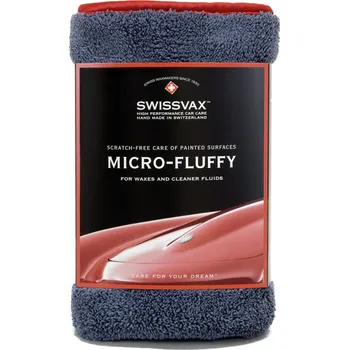Swissvax hadřík Micro-Fluffy anthracit | červený