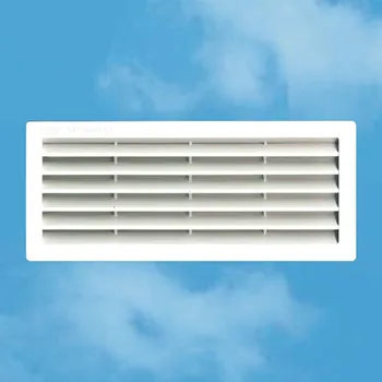 Větrací mřížka Edil Plast, Refax Větrací mřížka P252510 - hnědá