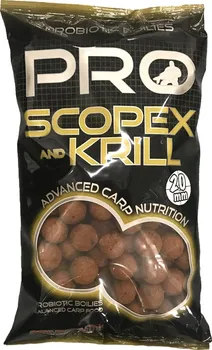 Boilies Starbaits Boilies Probiotic Scopex and Krill 20 mm/1 kg