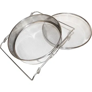 Cedník a síto Mellarius Cedník (síto) dv. rv. ner. 24 cm s úchyty DE5