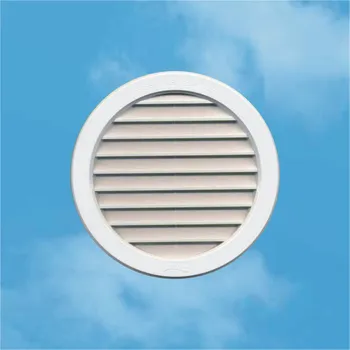 Větrací mřížka Edil Plast, Refax Větrací mřížka kruhová VM 120 plastová T12 - hnědá