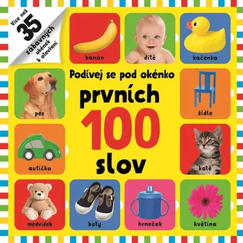 Leporelo Prvních 100 slov: Podívej se pod okénko