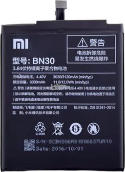 Baterie pro mobilní telefon Originální Xiaomi BN30