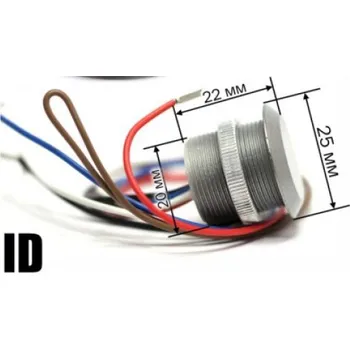 RFID miničtečka, zápustná - závrtná, EM, ID-WG26