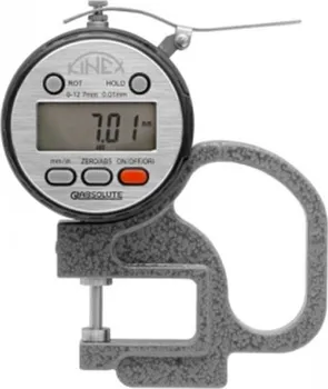 Posuvné měřítko Kinex mikrometrický tloušťkoměr digitální ABZ 0-10 mm/120 mm/0,01 mm