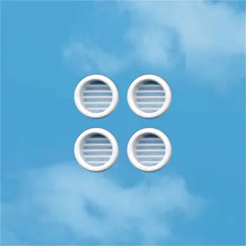 Větrací mřížka Edil Plast, Refax Větrací mřížka kruhová VM 30 plastová T3 - hnědá