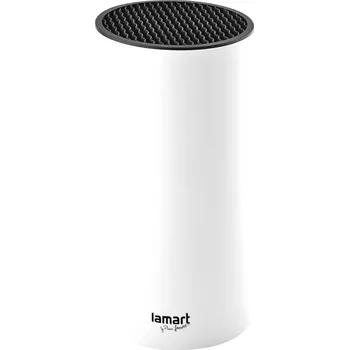 Stojan na nože Lamart LT2082 blok na nože 22,5 cm bílý