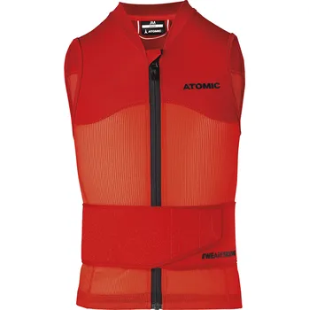Atomic Live Shield Vest JR Red J S