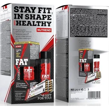 Spalovač tuku Recenze Nutrend Fat Direct + Multivitamin Compressed Caps 60 + 60 cps.