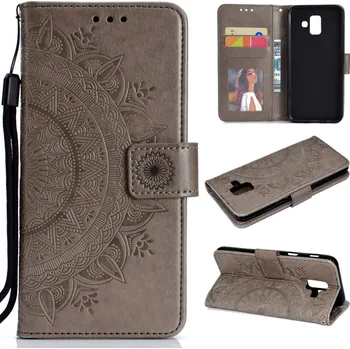 Pouzdro na mobilní telefon Koženkové pouzdro TVC "Mandala" pro Samsung Galaxy A6 (2018)