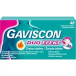 Gaviscon Duo Efekt žvýkací tablety 48