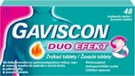 Gaviscon Duo Efekt žvýkací tablety 48