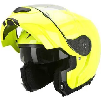 Helma na motorku Scorpion EXO-3000 neonově žlutá, XXL