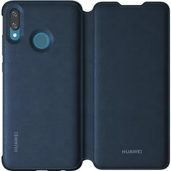 Pouzdro na mobilní telefon Huawei Flip Cover pro Huawei P Smart 2019 modré