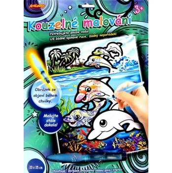 omalovánky Aqua Doodle - Kouzelné malování vodou Delfíni
