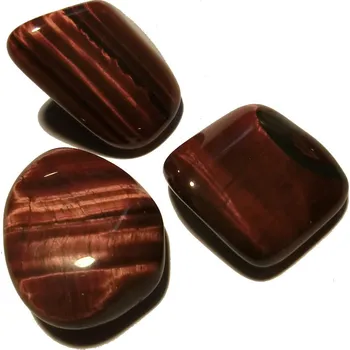 Drahý kámen Tromlovaný kámen - Býči oko XL