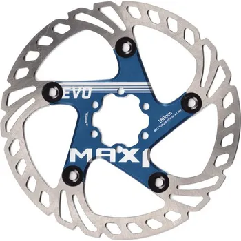 Brzda na kolo Max1 Evo modrý 180 mm