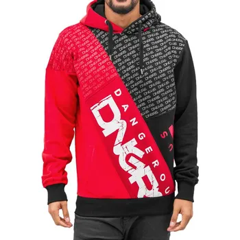 Pánská mikina Dangerous DNGRS Hoodie Logo in Black