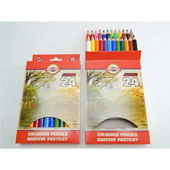 Jumbo pastelky Koh-I-Noor Omega OK10 - 24 ks - 3384