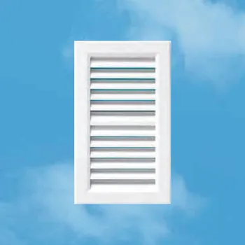 Větrací mřížka Edil Plast, Refax větrací mřížka G41424 - hnědá, zápustná