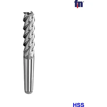 Příslušenství k frézce Fréza válcová čelní 4břitá dl. HSS D25x80x184 Mk3 (Fréza válcová čelní DIN845 HSS Dxl 25x80x184 Mk3)