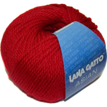 Příze Příze Lana Gatto Asian červená (Značka Lana Gatto)