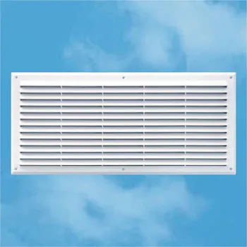 Větrací mřížka Edil Plast, Refax Větrací mřížka AR5023 se síťkou - hnědá