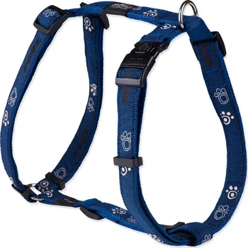Postroj pro psa ROGZ Fancy Dress Navy Paw