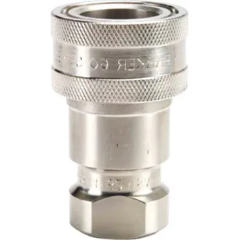 Příslušenství ke kompresoru NEREZ rychlospojka kuličková 60 samice NPTF3/4"-14vni DN3/4" ISO 7241-1 B Rectus Parker SSH6-62Y