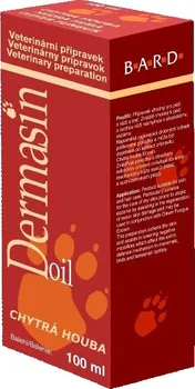 Lék pro psa a kočku Bard Ecosin Dermasin Oil chytrá houba 100 ml