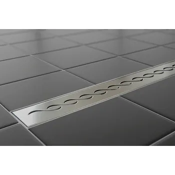 sprchový žlab EURO Sprchový podlahový žlab 50 cm - VLNA M5001