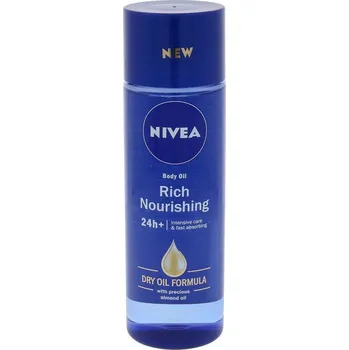 Tělový olej Nivea Body Oil Rich Nourishing hydratační tělový olej 200 ml