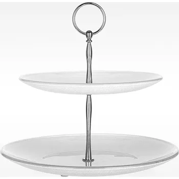 etažér Banquet Arlene 2 patra čirý