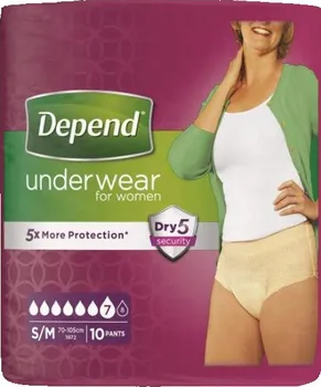 Inkontinenční kalhotky Depend Normal L 9 ks