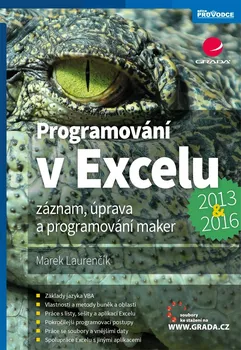 učebnice Programování v Excelu 2013 a 2016 - Marek Laurenčík