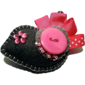 Brož Petra Truszyková Brož plstěná - ptáček