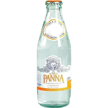 Voda S.Pellegrino - Acqua Panna ACQUA PANNA NEPERLIVÁ MINERÁLNÍ VODA 250ML SKLO