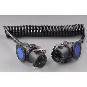 Kabel spirálový 24V 5P ABS 4m