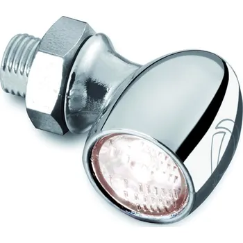 Osvětlení pro motocykl Bílé LED poziční světlo motocyklu KELLERMANN ATTO - BARVA CHROMOVÁ (Doplňky pro motocykly, blinkry pro Harley Davidson)