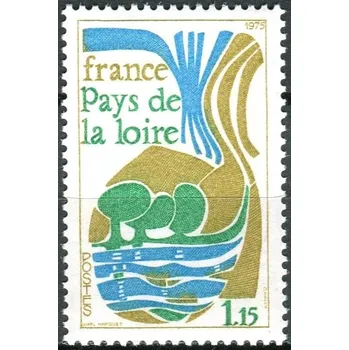 Poštovní známka Post France (1975) MiNr. 1931 ** - Francie - Regiony Francie - Pays de la Loire - Krajina na Loiře