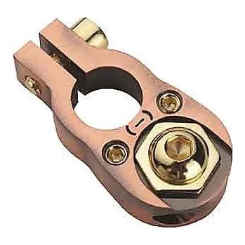 Autobaterie Svorka kontaktu autobaterie - (zlacená)