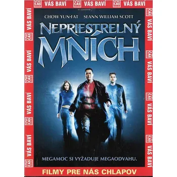 DVD film Neprůstřelný mnich DVD (slovenský přebal)
