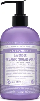 Mýdlo Dr. Bronner's Sugar-Shikakai Lavender Tekuté mýdlo na tělo i vlasy 355 ml