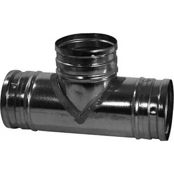 Kouřovod REGULUS OBJ90125100 Odbočka jednoduchá 90°, 125/100mm 7721 free_store_pickup