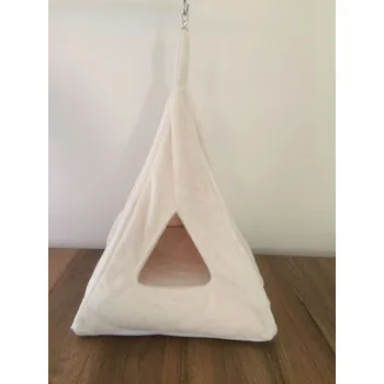 Pelíšek pro kočku Rajen závěsné iglú krémové